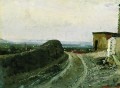 パリのモンマルトルからの道 1876年 イリヤ・レーピン